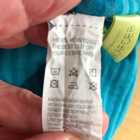 Icebreaker Striped Polo Shirt - Merino Wool - Picture 10 of 13